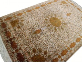 Kashmir silk 1.22x1.87 (/brown/beige)